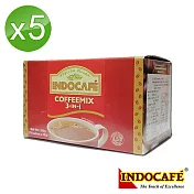 【INDOCAFE】迎樂特調三合一咖啡5入組(18包/盒)