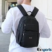 Ex-Sports亞克仕 3C後背包 經典旗艦 超級多功能收納黑色