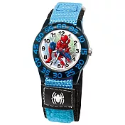 【Marvel漫威】復仇者聯盟休閒織帶兒童手錶蜘蛛人_藍