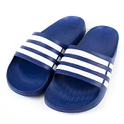 Adidas DURAMO SLIDE 男/女 拖鞋UK4藍色