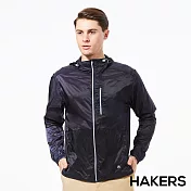 【HAKERS 哈克士】男 輕透感防潑口袋衣(暮光藍/天使藍 兩色可選)S暮光藍