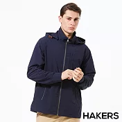 【HAKERS 哈克士】男 抗UV快乾外套(海軍藍/灰色 兩色可選)S海軍藍
