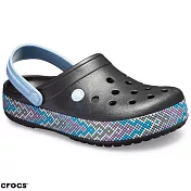 Crocs卡駱馳 (中性鞋) 卡駱班炫彩克駱格 205166-066M4W6黑色系