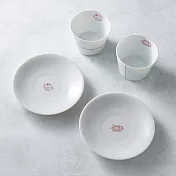 有種創意 - 日本美濃燒 - 緣起福物杯盤組(4件式)