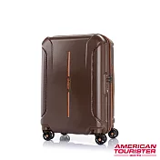 AT美國旅行者 20吋Technum防刮飛機輪TSA海關鎖行李箱(栗紅)