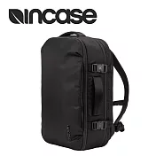 【INCASE】VIA Slim Backpack 15吋 飛行尼龍可擴充筆電旅行後背包 (黑)
