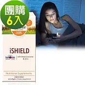 Sundown日落恩賜 超級葉黃素遊離型複方軟膠囊(60粒x6瓶)組(到期日2026/2/28)
