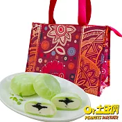 土豆們中秋禮 馬卡龍雪果子_花妍賞 4 盒 (冰淇淋12入/盒，含保冷提包)伴手禮推薦