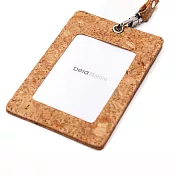 Beladesign.軟木識別證夾