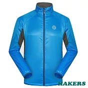 【HAKERS 哈克士】男款 輕量防風防潑外套(灰色/寶藍 二色可選)S寶藍