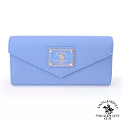SANTA BARBARA POLO．聖大保羅 - 幸福微糖系列 信件式長夾-寧靜藍 SB58-03913