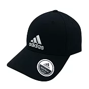 Adidas 6P CAP COTTON 男/女 老帽 棒球帽L黑色 男
