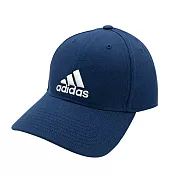 Adidas 6P CAP COTTON 男/女 老帽 棒球帽M藍色 女