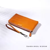 簡約手拿包駝色