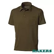 【HAKERS 哈克士】男 City Smart Scafe休閒POLO衫(黑色/橄欖色 二色可選)M橄欖色