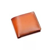 Beladesign．L短夾－６卡手縫植鞣皮