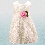 【Gracious May】美國手工洋裝 典雅花公主 (2T-3T)