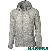【HAKERS 哈克士】男 輕透感防潑口袋衣(素面-丈青/印花-銀河灰 二款可選)M印花-銀河灰
