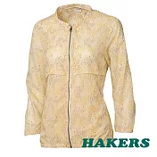 【HAKERS 哈克士】女 City Smart超輕量防風防潑外套(米黃/粉紅 二色可選)S米黃