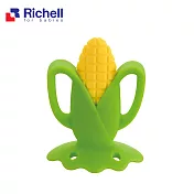 【Richell 利其爾】寶寶咬咬系列固齒器【玉米】(附盒)
