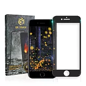 DR.TOUGH 硬博士 for iPhone 8 Plus /iPhone 7 Plus 3D曲面滿版保護貼-黑