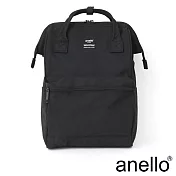 anello TRACK 口金後背包 黑色 Regular size