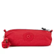 KIPLING防水尼龍長型筆袋-紅  (現貨+預購)紅