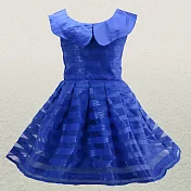 【MTK】澳洲洋裝 氣質藍紗 (10歲)