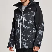 【The North Face】男 DRYVENT防水保暖外套S黑