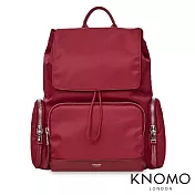 KNOMO 英國 Clifford 電腦後背包 (胭脂红/適用 13 吋筆電)