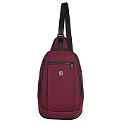 VICTORINOX瑞士維氏 Lifestyle Accessory 單肩包-酒紅 607127