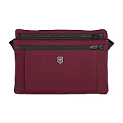 VICTORINOX瑞士維氏 Lifestyle Accessory 橫式側背包-酒紅 607129