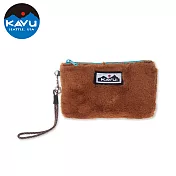 【西雅圖 KAVU】Plush Clutch 時尚休閒毛毛手拿包 焦糖 #9154