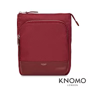 KNOMO 英國 Carrington 輕便斜背包 (胭脂红/適用 10 吋筆電)