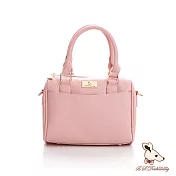 B.S.D.S冰山袋鼠 - 濃情札記 - 手提兩用波士頓小包 - 愛戀粉【BS-9061P】