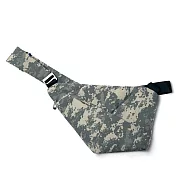 Urbanature｜ D1 全新第三代 貼身防盜槍包 迷彩綠迷彩綠