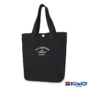 Kiiwi O! 極簡厚磅帆布托特包 CORINNE 黑