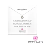 Dogeared 純銀羅盤許願項鍊 GOING PLACES COMPASS