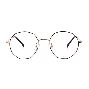 AIMI 濾藍光黑金中性流行款眼鏡 9064黑金