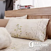 【Jumendi喬曼帝】200織精梳棉-特大全鋪棉床包組-輕風搖曳