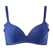 【黛安芬】輕塑美型系列薄襯無鋼圈內衣 C罩杯34/75C深海藍