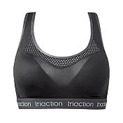 【黛安芬】Triaction Studio挖背運動內衣 M-EEL(漸層粉)M黑