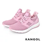 【KANGOL】女款編織鞋-共三色US6女款粉紅色