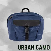 Amore 愛加丹尼迷彩多功能腰包-藍