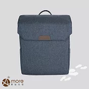 Amore愛加丹尼 沃克輕商旅15吋防盜電腦後背包-灰藍綠