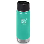 美國Klean Kanteen寬口保溫鋼瓶473ml海波綠