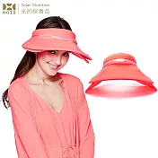 【HOII后益】全面防護遮陽帽 ★紅光(UPF50+抗UV防曬涼感先進光學機能布)