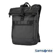 Samsonite 新秀麗 Vangarde上開式RFID防竊筆電後背包(黑)
