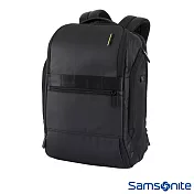 Samsonite 新秀麗 Vangarde智慧型RFID防竊筆電後背包(黑)