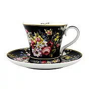 【義大利Easy life】宮廷花園系列-咖啡杯盤組180ML(骨瓷)